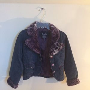 Squeeze Girls Purple Jean Jacket